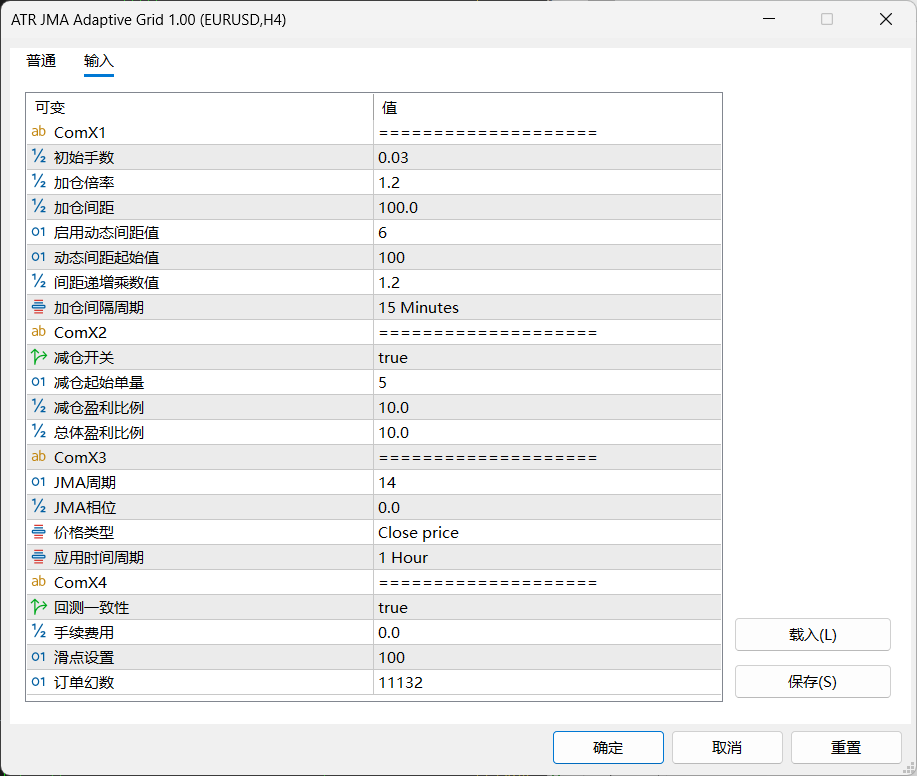 【万象网格系列】ATR JMA Adaptive Grid___ATR趋势过滤网格-图片1